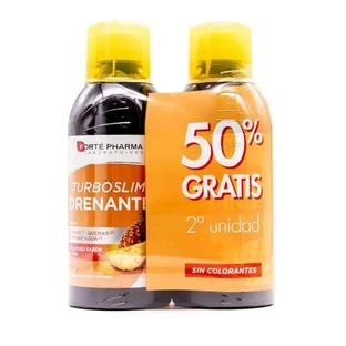 Forté Pharma Minceur Drainant Goût Ananas, 2 unités x 500 ml 2ème unité 50% de réduction