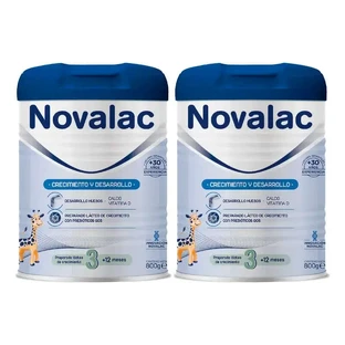 Novalac 3 Leche De Crecimiento, 2X800 Gr