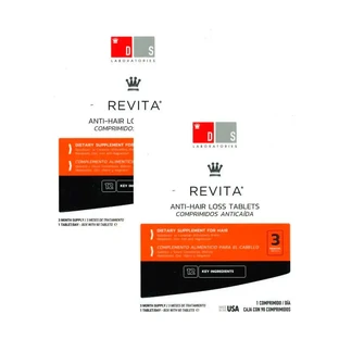 Ds Laboratories Revita Anti-haaruitval Tabletten, Verpakking 2 x 90 st.
