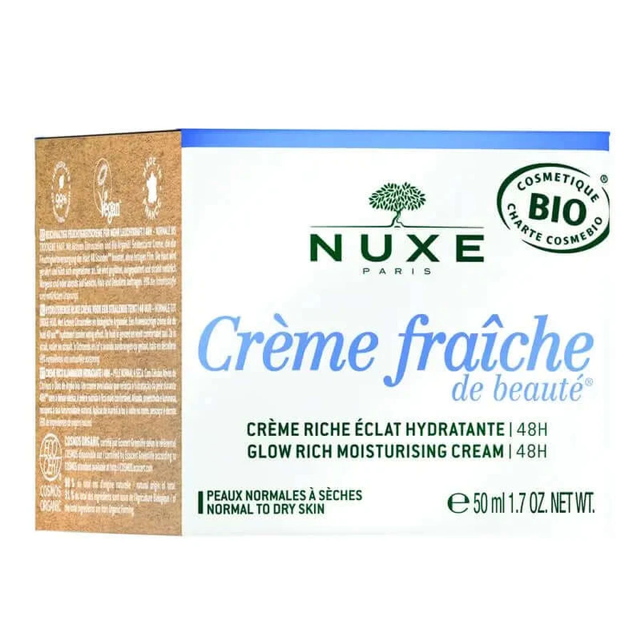 Nuxe Crème Fraîche De Beauté® - Crème riche hydratante éclaircissante 48H