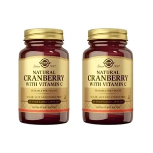 Solgar Arándano Rojo Con Vitamina C, 2X60 Cápsulas Vegetales