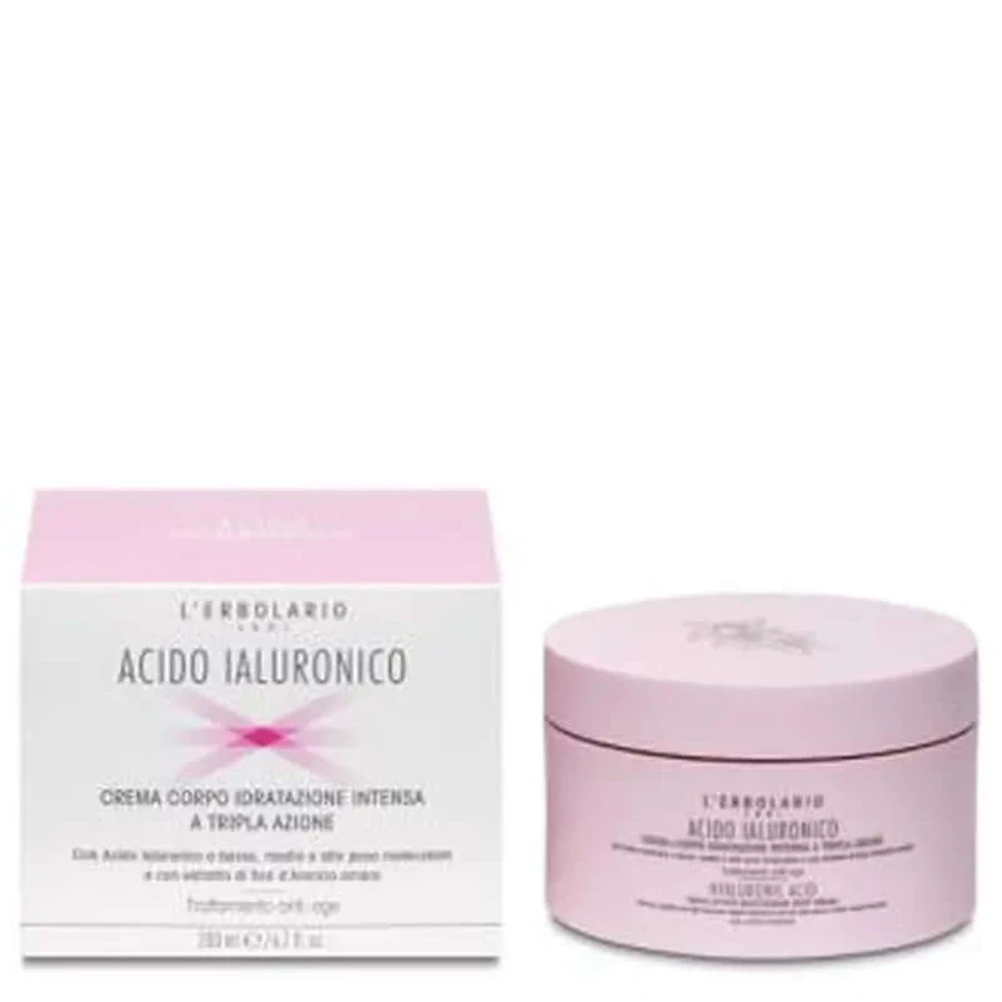L'Erbolario Hyaluronsäure Intensive Körpercreme 200Ml