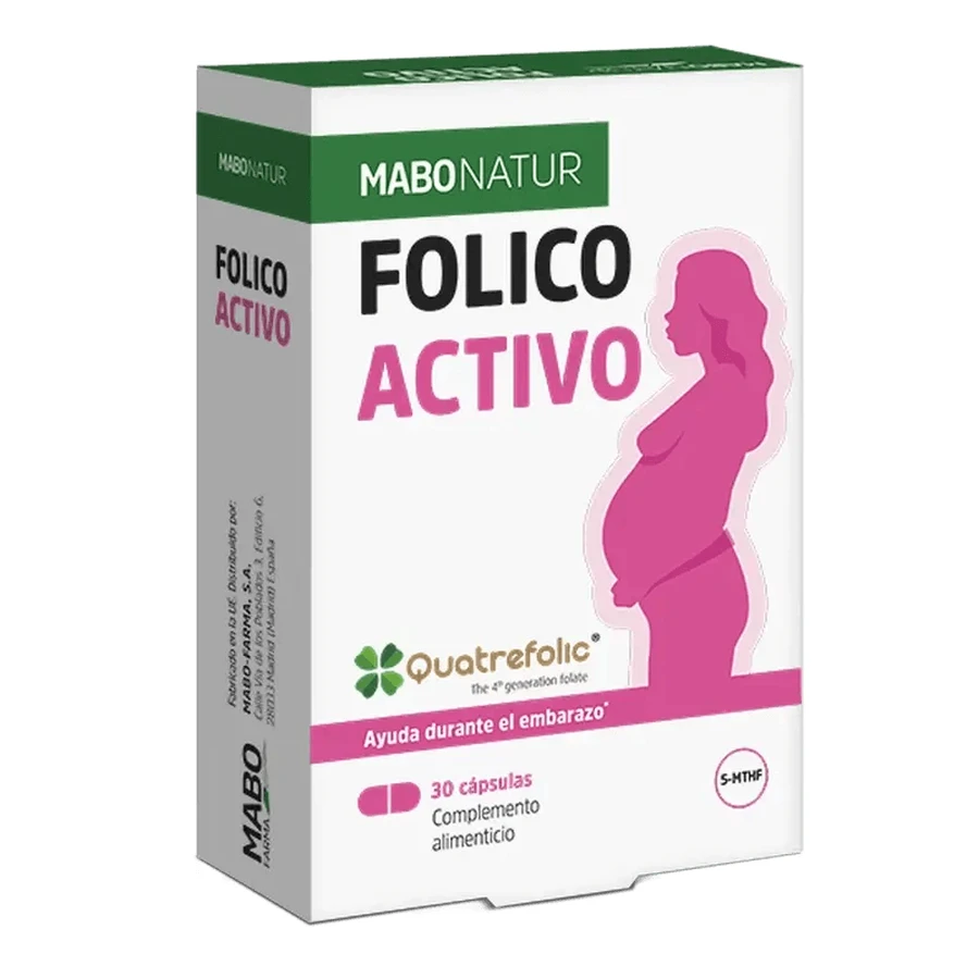 Mabonatur Folic Active, 30 caps