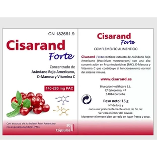 Bluecube Healthcare Cisarand Forte, 30 capsules