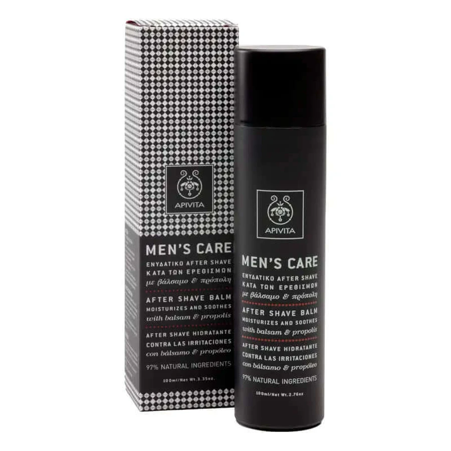 APIVITA Feuchtigkeitsspendendes After Shave gegen Irritationen mit Balsam & Propolis 100 ml