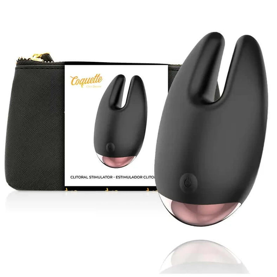 Coquette Chic Desire Black Clitoral Stimulator Model 2