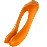 Satisfyer Vibrator Candy Cane Orange Finger Vibrator