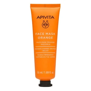 APIVITA Aufhellende, nährende Gesichtsmaske mit Orange 50 ml