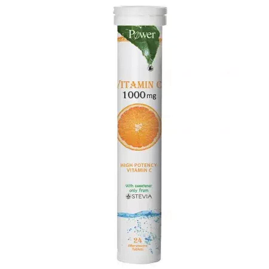 Comprar Vitamina C 1000mg, 24 comprimidos efervescentes, Power Of Nature Vitamina C 1000mg, 24 comprimidos efervescentes, Power Of Nature