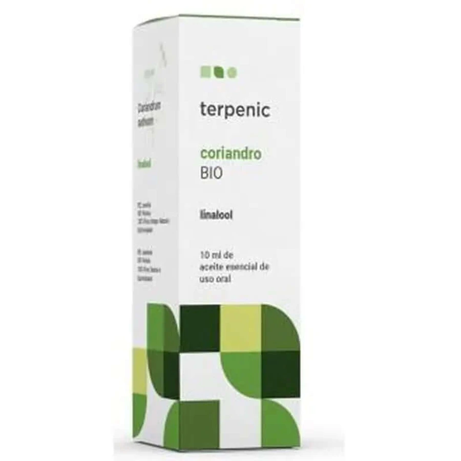 Terpenic Koriander etherische voedingsolie Bio 10Ml