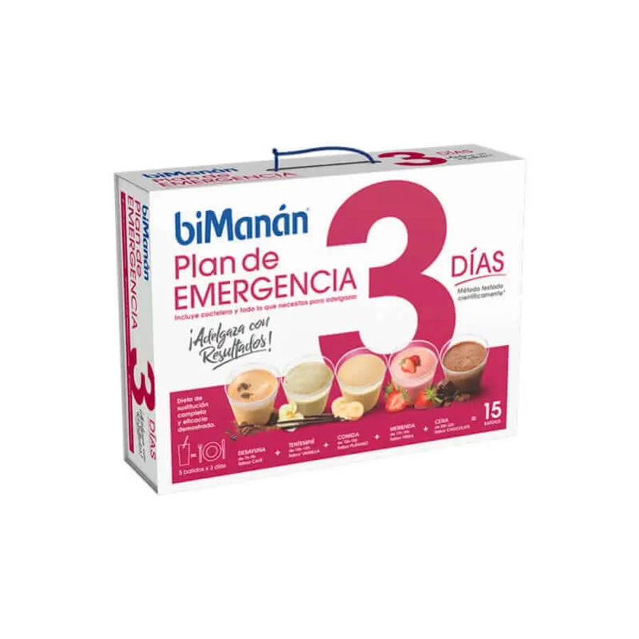 biManán Complet Diät 3 Tage Complete 15 Portionsbeutel
