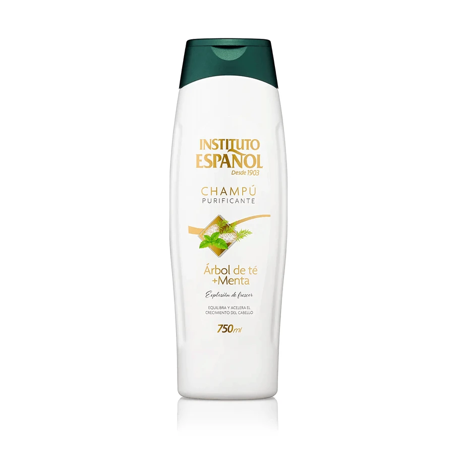 Instituto Español Tea Tree + Peppermint Shampoo - 750 Ml
