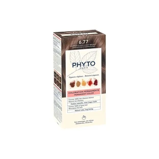 PHYTO Phytocolor 6.77 permanente haarkleuring lichtbruin cappuccinotint