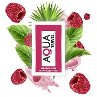 Aqua Travel Glijmiddel Op Waterbasis Wilde Framboos Smaak- 6 Ml