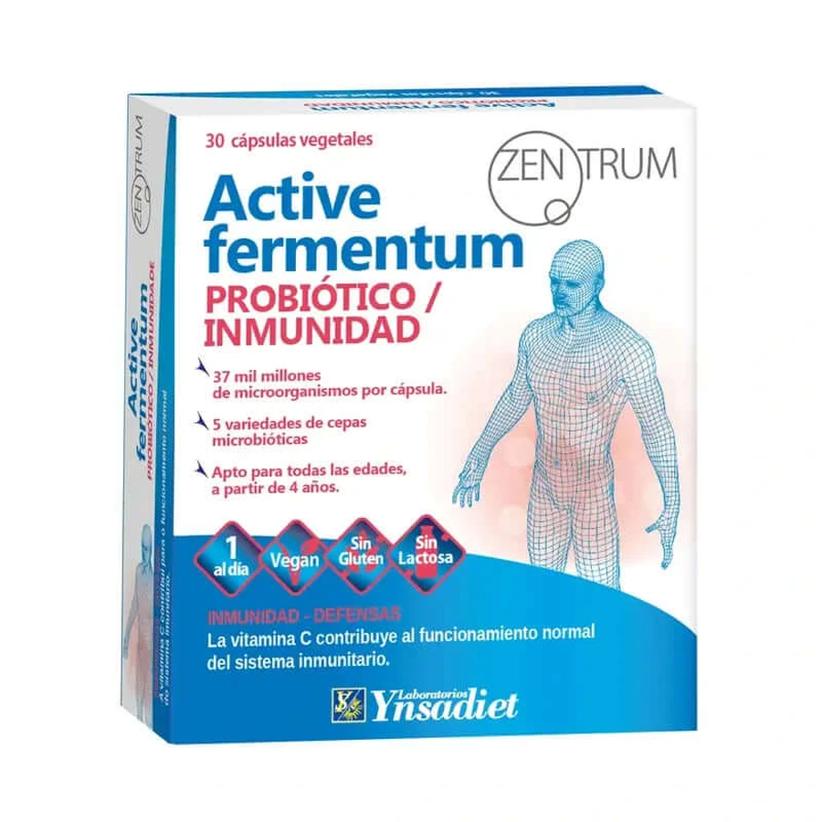 Zentrum Active Fermentum Zentrum 30 kapsułek: ceny i cechy