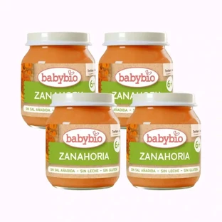 Babybio Wortelpotje, pak 4 x 130 gram