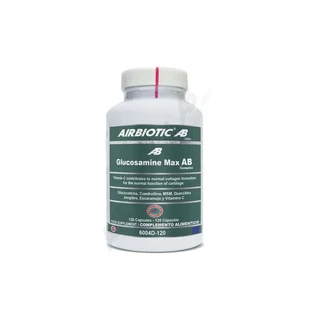 Airbiotic Glucosamine Max Ab Complex, 120 Capsules
