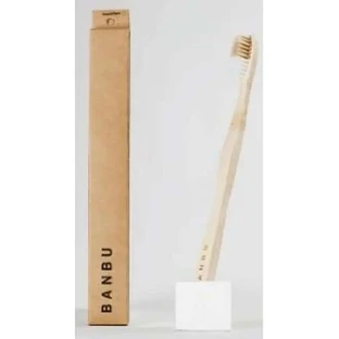 Banbu Soft Adult Toothbrush White