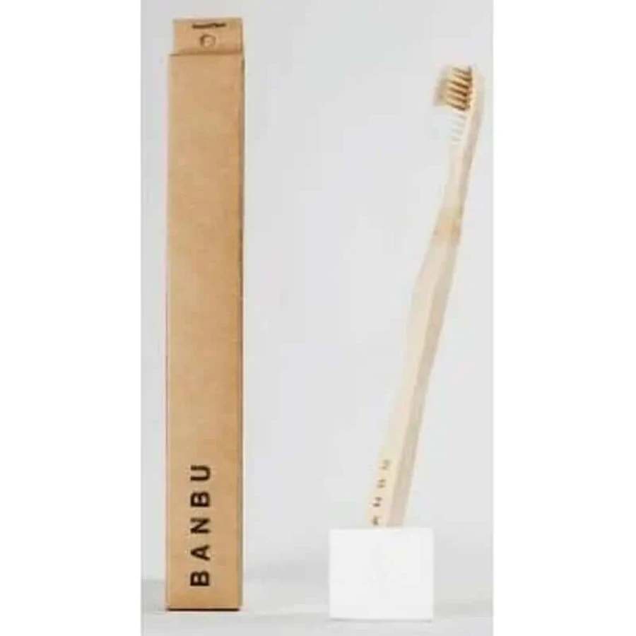 Banbu Soft Adult Toothbrush White
