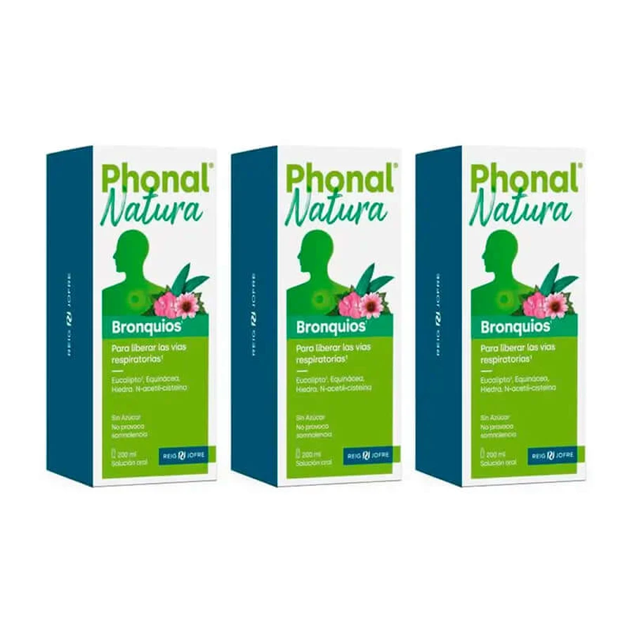 Phonal Natura Triplo Bronchi, 3 x 200 ml
