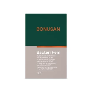 Bonusan Bacteri Fem, 10 capsules
