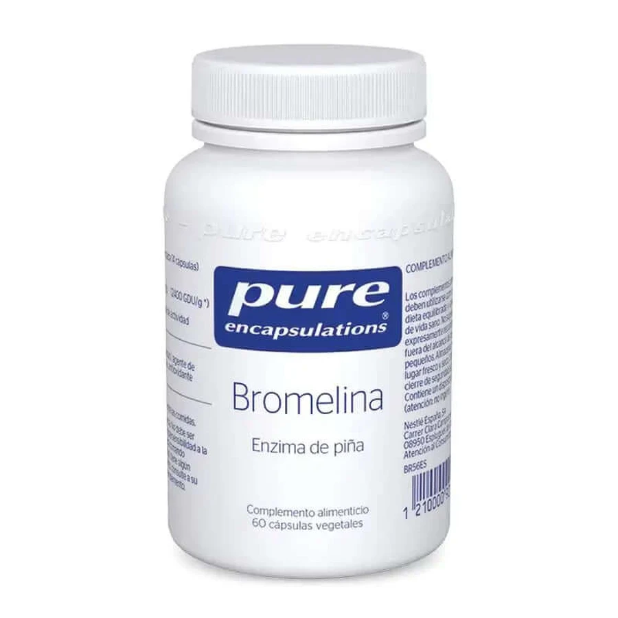 Pure Encapsulations Bromelaïne, 60 capsules