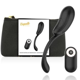 Coquette Chic Desire Egg Rechargeable Remote Control Black / Gold