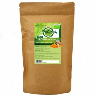 Natura Premium Bio-Kurkuma-Pulver, 500 gr
