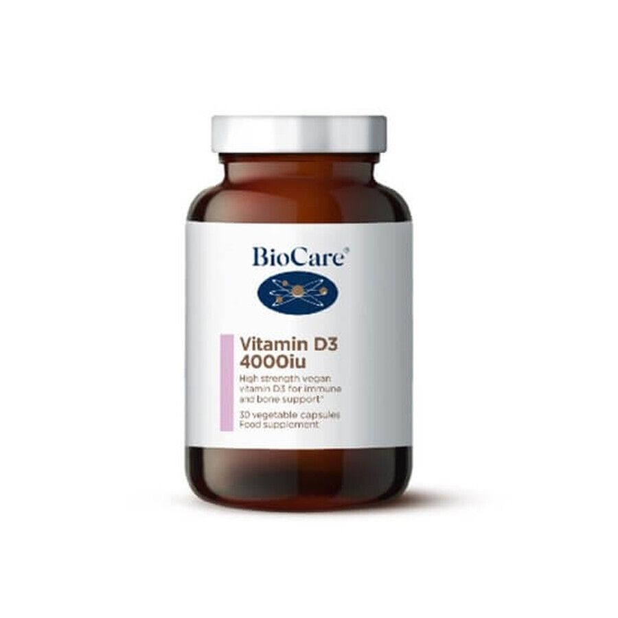 Comprar Vitamina D3 100 mcg (4000 UI), 30 cápsulas, BioCare Vitamina D3 100 mcg (4000 UI), 30 cápsulas, BioCare