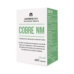 Cupru NM 60 Capsule, Cantabria Labs Medical Nutrition