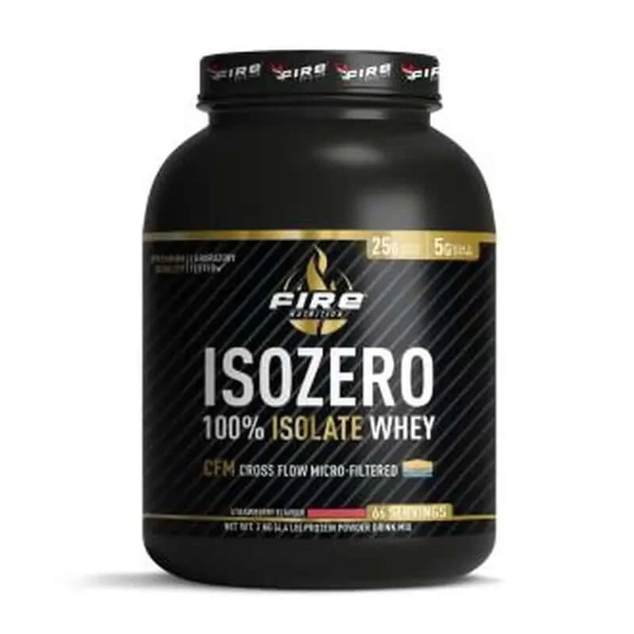 Fire Nutrition Isozero Cfm 100% Isolate Strawberry 2Kg