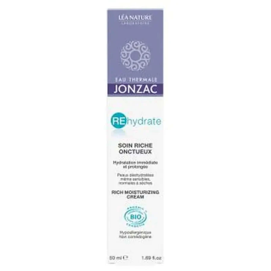 Jonzac Eco-Bio Rehydrate Crema Idratante Ricca 50Ml Bio