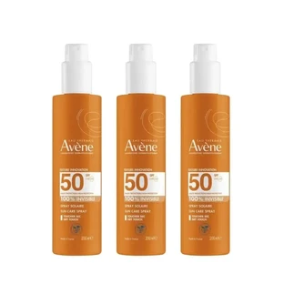 Avène Spray solar pentru piele sensibilă Spf 50+, 3 x 200 ml