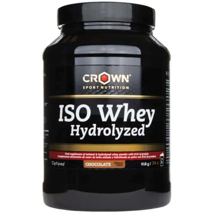Crown Sport Nutrition Iso Whey Hydrolyzed Chocolate , 918 gr (34 servings)