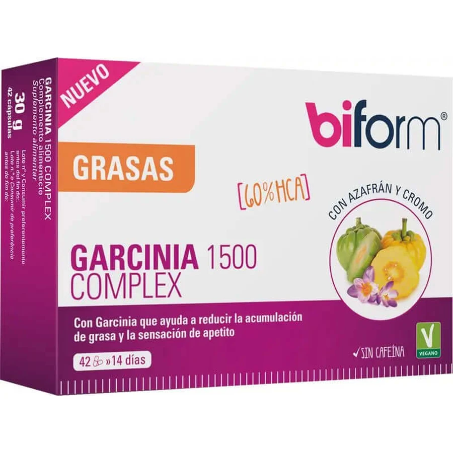 Biform Garcinia 1500 Complex, 42 Capsules