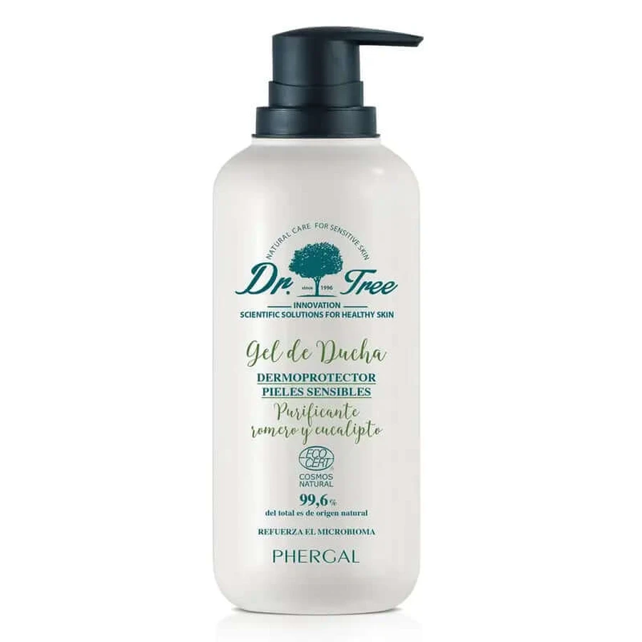 Dr. Tree Natural Rosemary Purifying Shower Gel for Sensitive Skin 500Ml