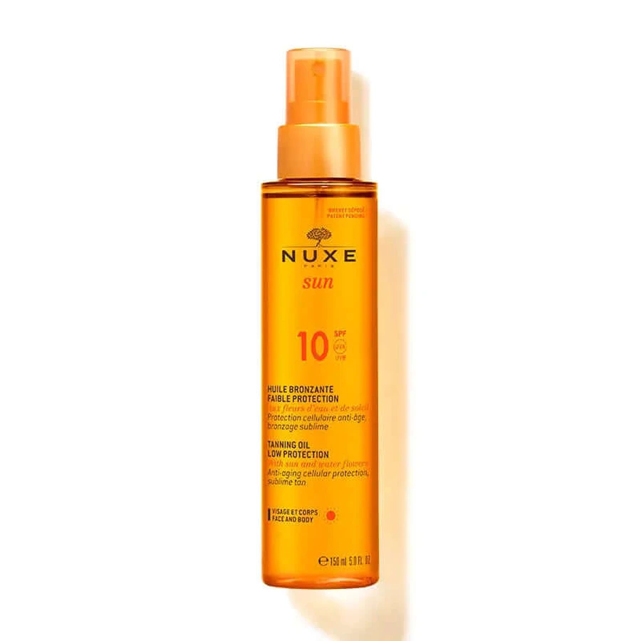 Nuxe Sun Bräunungsöl Gesicht und Körper SPF 10 150 ml