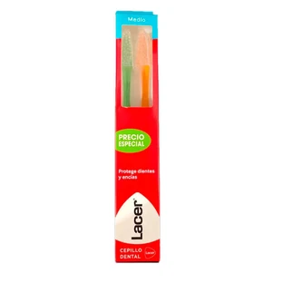 Lacer Zahnbürste Duplo Medium