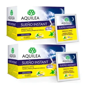 Aquilea Instant Sleep, Packung mit 2 x 25 Beuteln