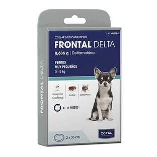 Zotal Frontal Delta Duo Antiparasitenkragen 2X35Cm