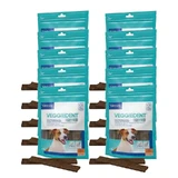 Virbac Veggiedent Fr3sh S, Zahnpflege-Snacks für Hunde kleiner Rassen, 10er-Pack