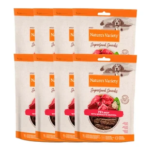 Nature's Variety Canine Adult Snack Beef, 8 x 85 g, snack pour chiens