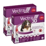 Vectra 3D Dog +40 kg, Pack 2 x 3 Pipettes