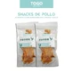 Togo Snack Natural Chicken Strips, paquet de 2 unités