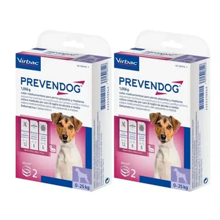 Virbac Prevendog Antiparasitaire Halsband, pak 2 x 60 cm 2 stuks