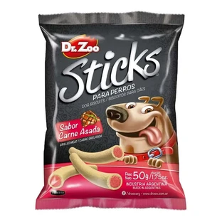 Dr ZOO Dog Roast Meat Sticks 24X50Gr