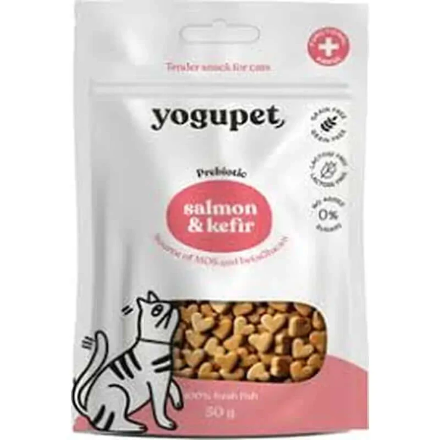 Yogupet Semi-moist Cat Snack Pork & Yogurt Flavor, 50 g