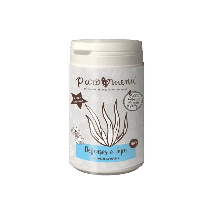 Puromenu Afweerstoffen Tope (Spirulina Bio) , 100 gram