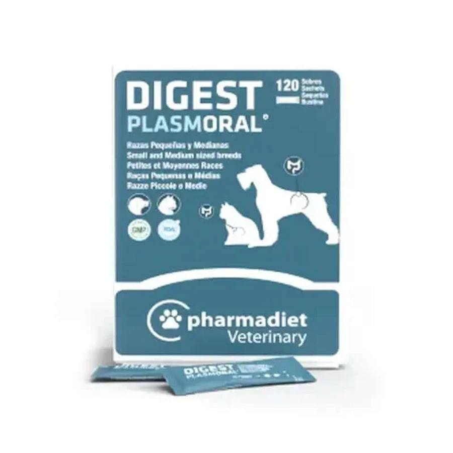 Plasmoral Digest Small & Medium Breed, 120 sachets