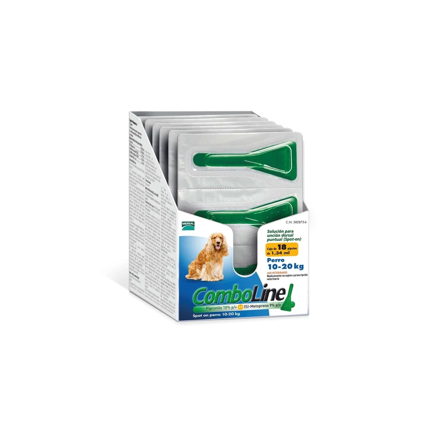Comboline Perros 2-10 Kg 18 Pip Merial